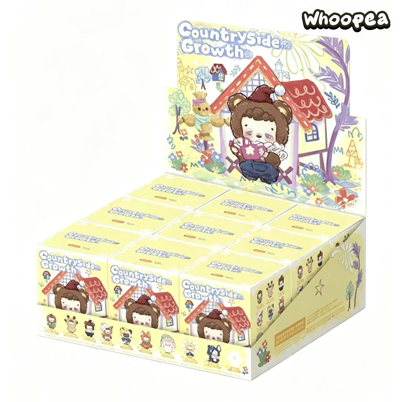 KNOW KNOW MONSTER Countryside Growth Series Plush Pendant Blind Box