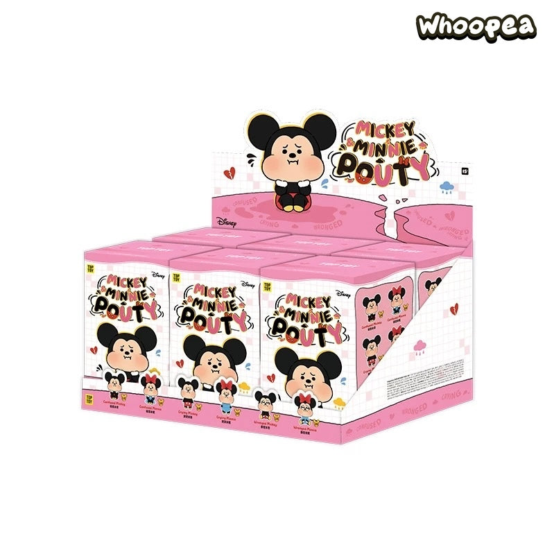 DSN Mickey Minnie Pouty Series Plush Pendant Blind Box