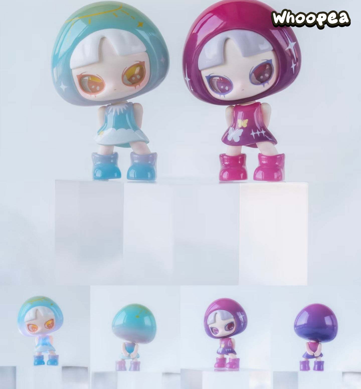 INN'S V2 Symphony of Illusion and Reality Mini Beans Series PVC Figures, Blind Bag