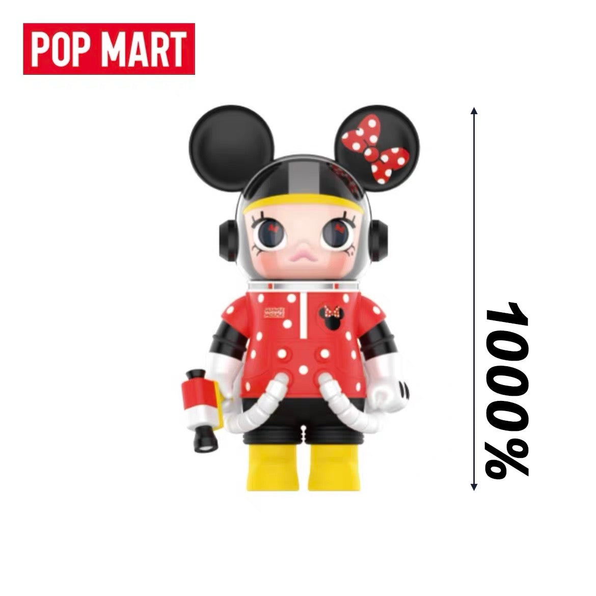 POP MART MEGA SPACE MOLLY 400% MINNIE & MICKEY Series