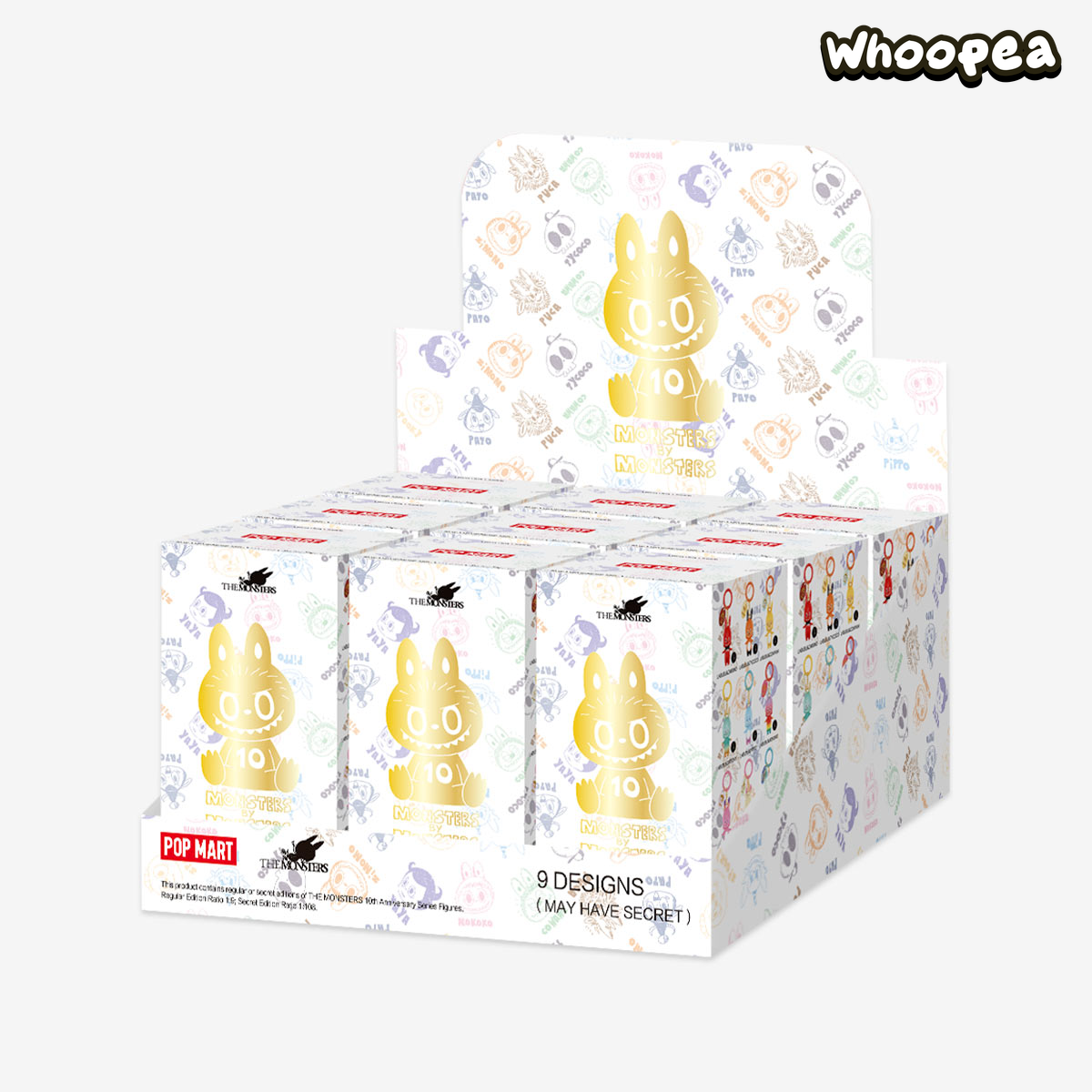 THE MONSTERS 10TH Anniversary Series Figure Blind Box (PRE-ORDER)