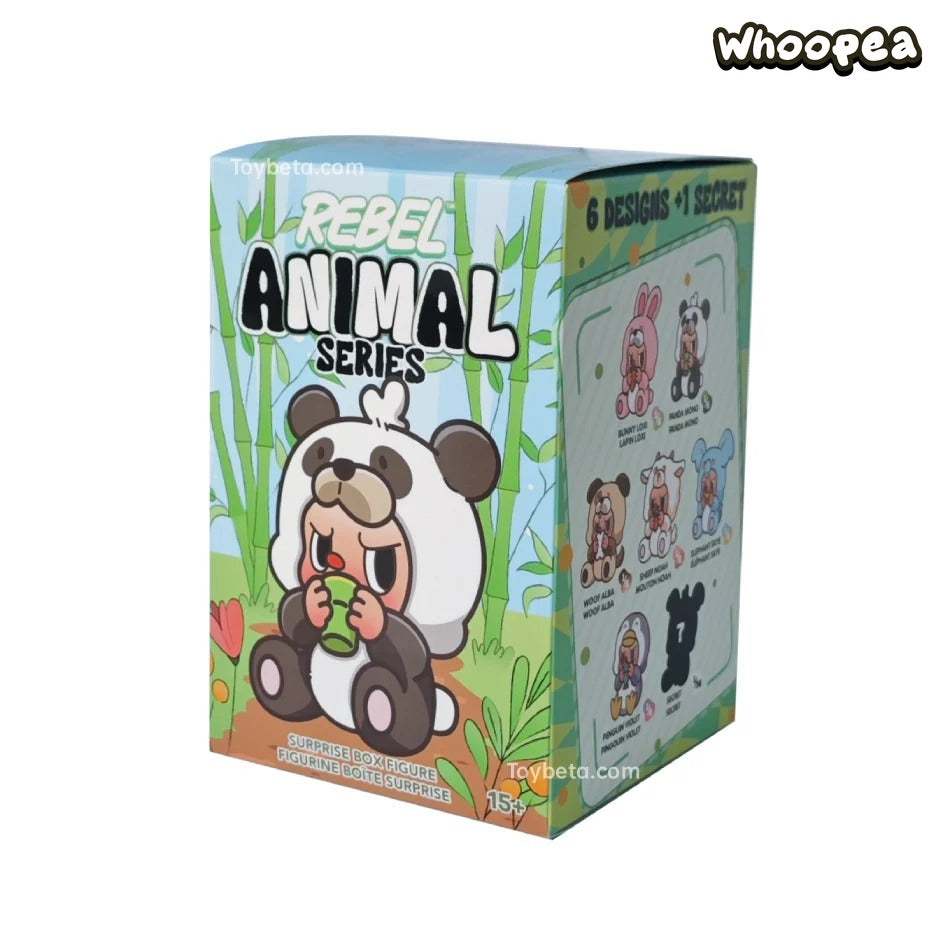 REBEL Bear Animal Series Vinyl Plush Blind Box