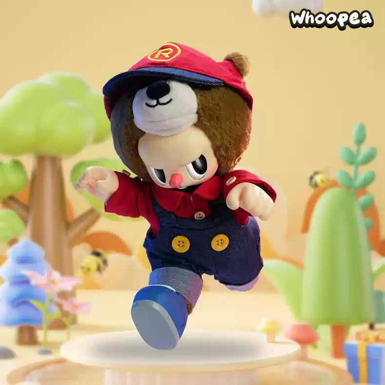 REBEL BEAR 500% Series Vinyl Plush
