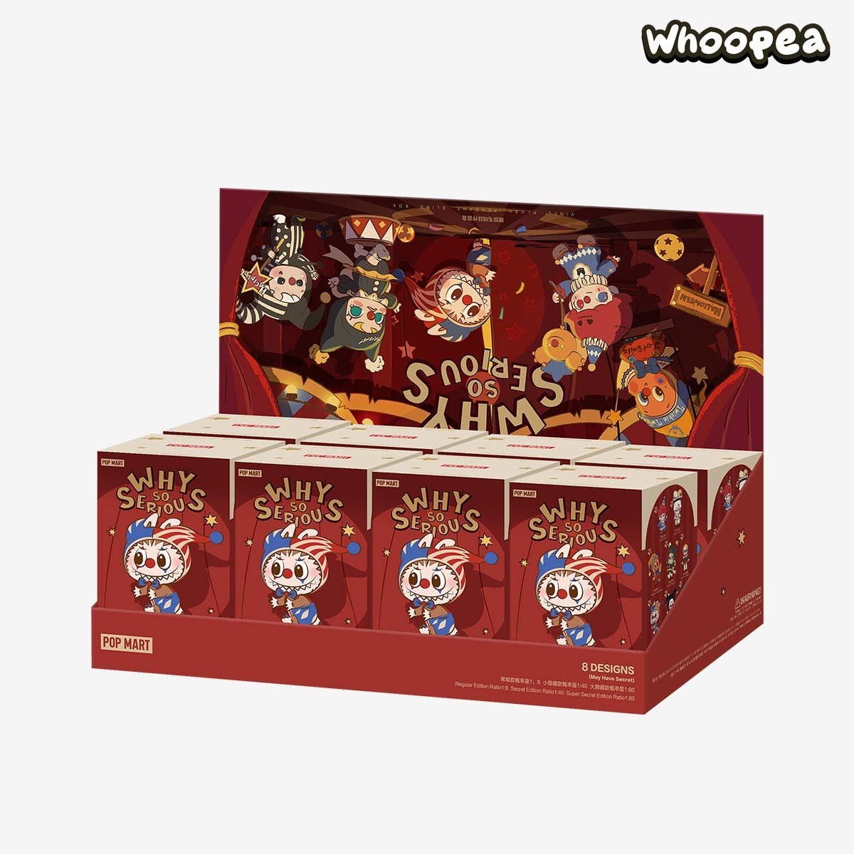 WHY SO SERIOUS Series Vinyl Plush Pendant Blind Box