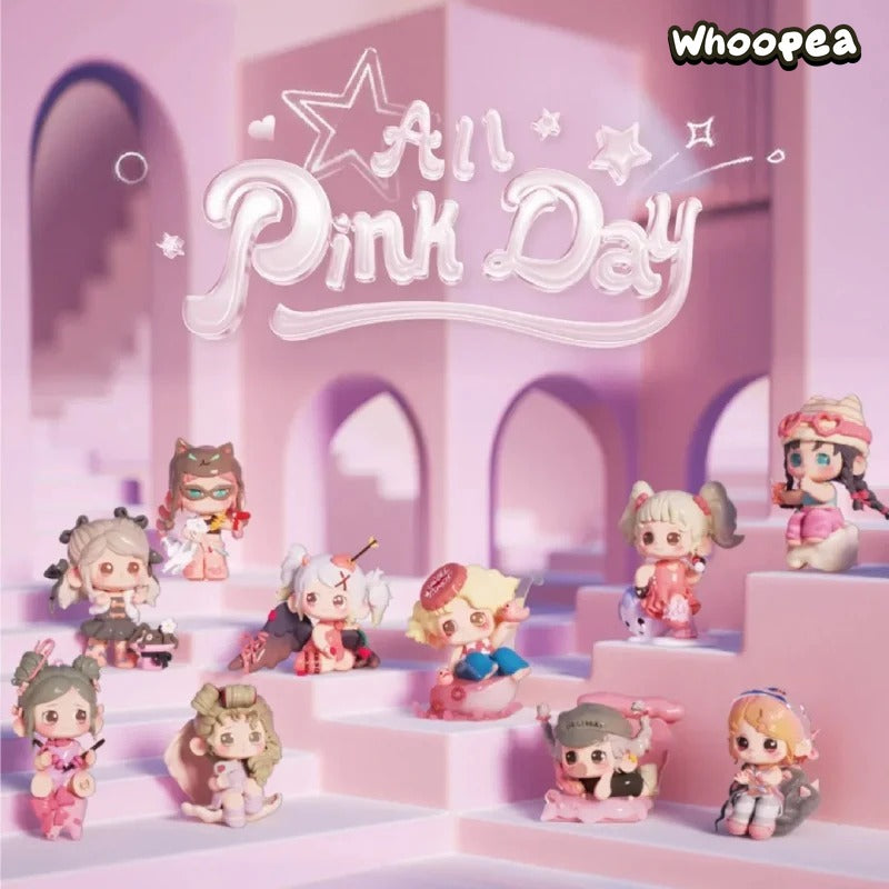 OONA-All Pink Day Series Figures, Blind Box