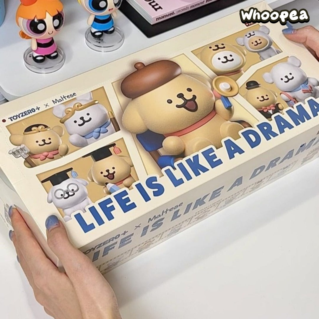Maltese Life Is Like A Drama Series Figure Blind Box