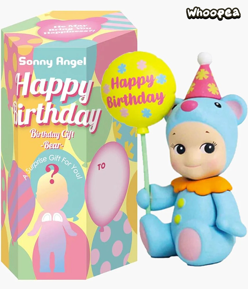 Sonny Angel Birthday Gift Bear Series
