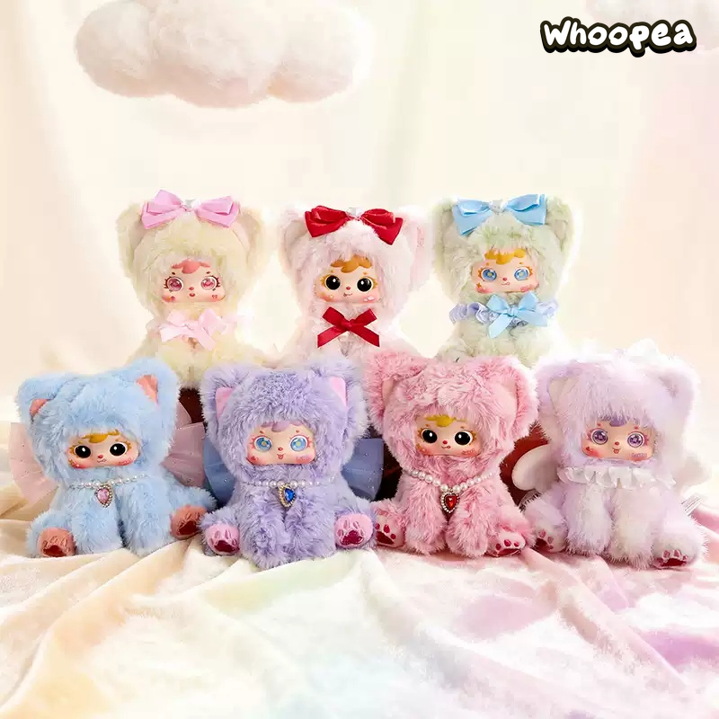 Samuel Velvet Rainbow Meow Series Plush Pendant Blind Box – WHOOPEA