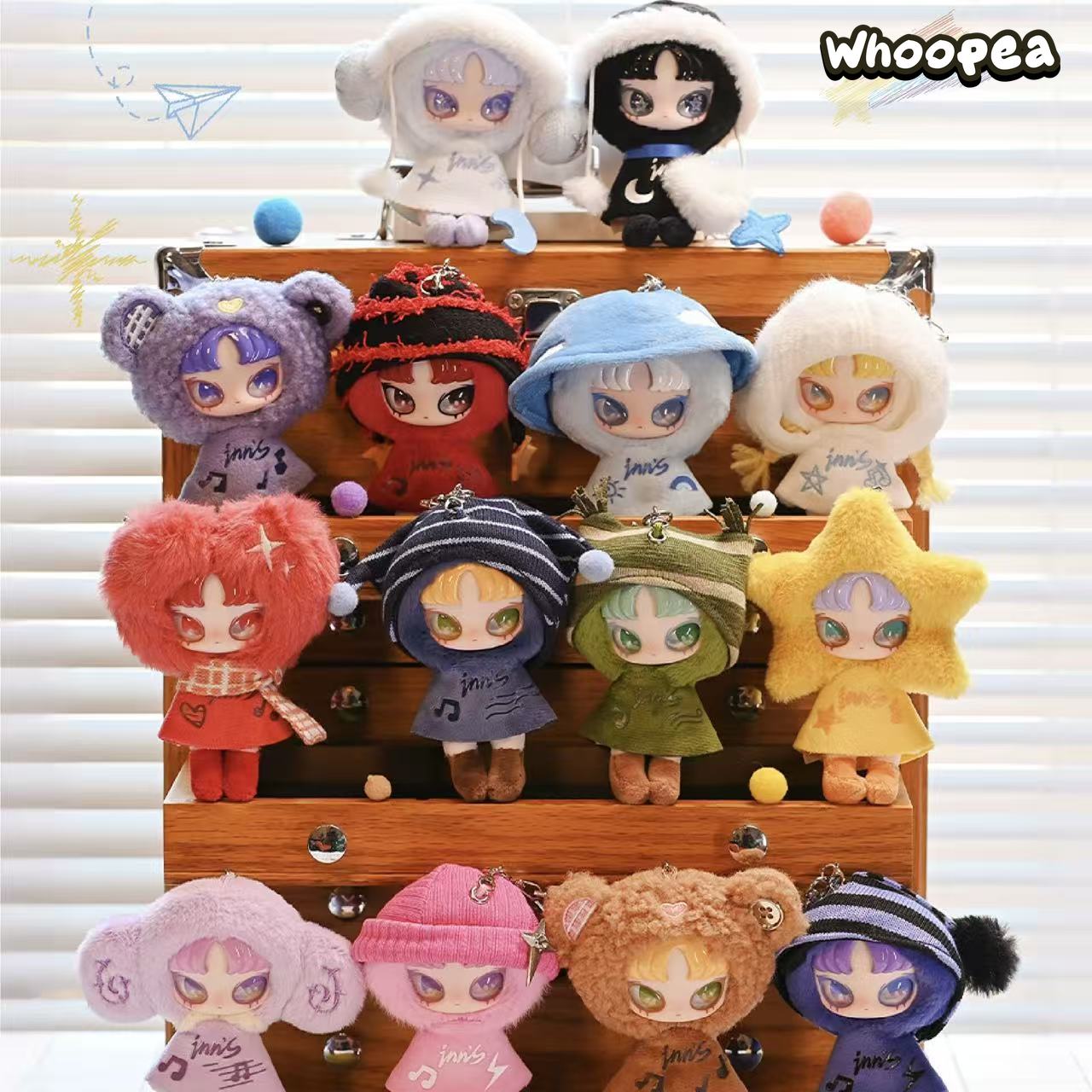 inns Twelve Tiny Wish Keepers ぬいぐるみ INN Twelve Tiny Wish Keepers Series Mini Plush Pendant Blind Box