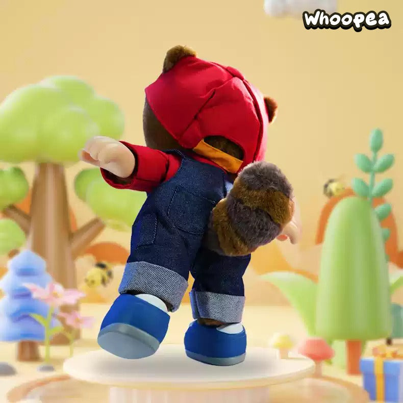 REBEL BEAR 500% Series Vinyl Plush