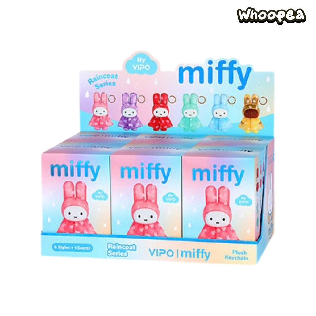 Miffy Raincoat Series Plush Pendant Blind Box