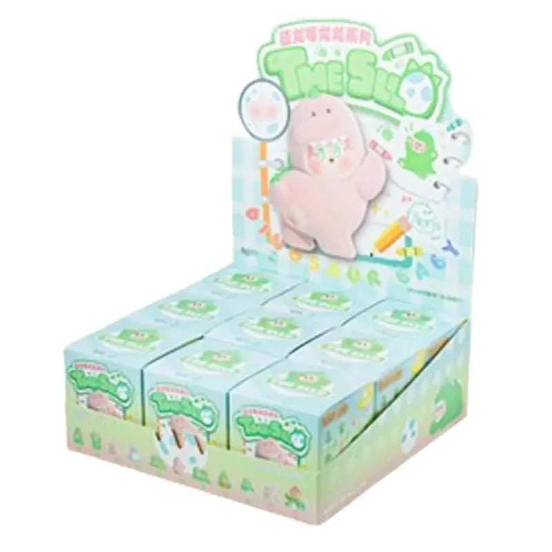 THE SLLO Dinosaur Series PVC Figures, Fuzzy Blind Box