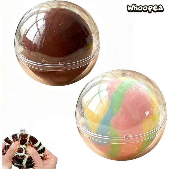 Crispy Wax Slow Rise Stress Ball Wax Cracking Squishy - Sensory Fidget Toy