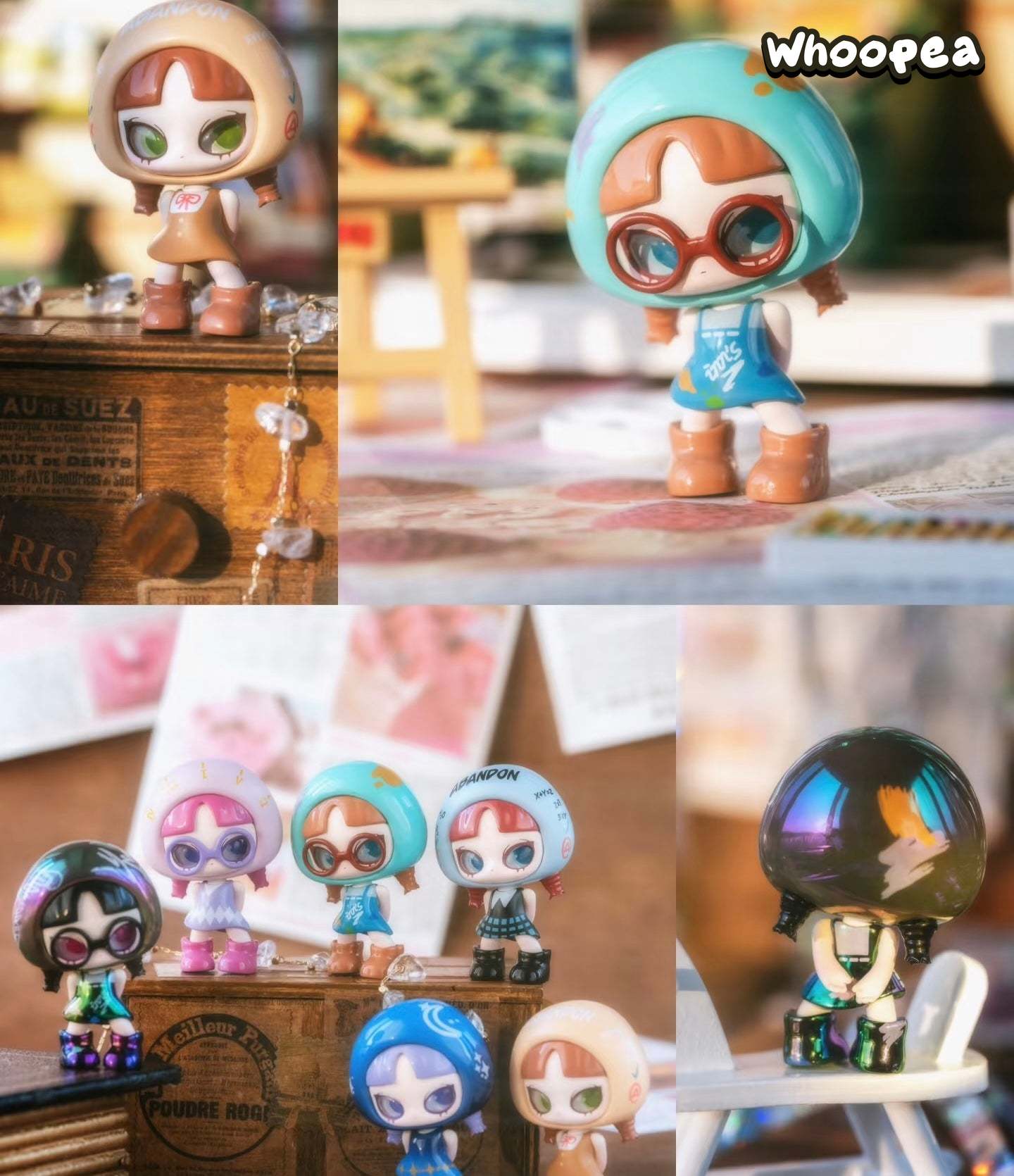 INN'S V2 Symphony of Illusion and Reality Mini Beans Series PVC Figures, Blind Bag