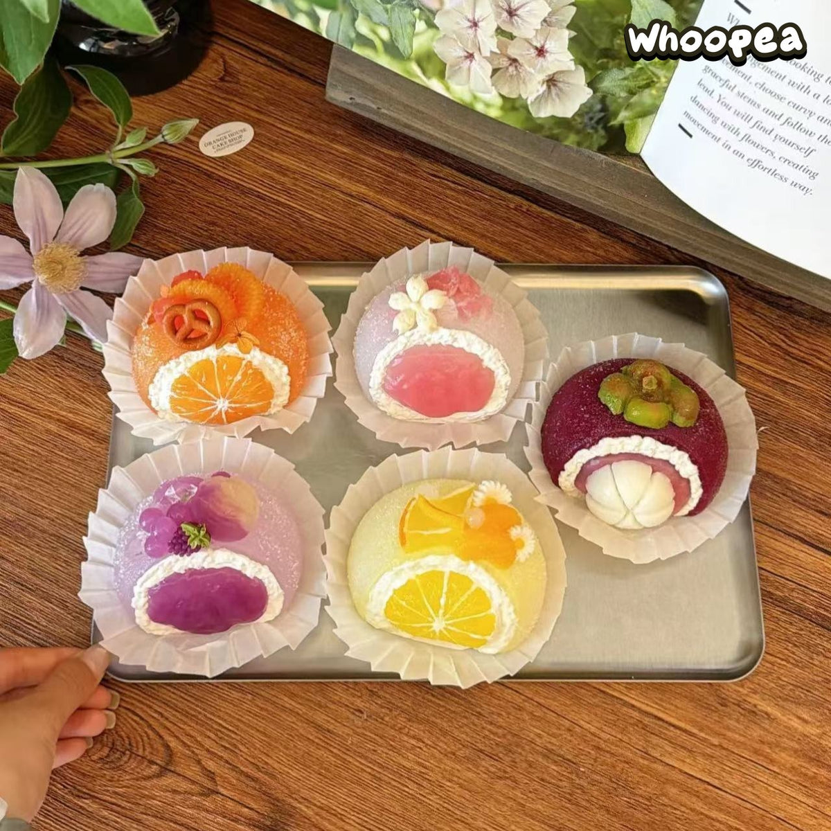 Realistic Daifuku Mochi Soft Taba Squishy Collection- Sensory Fidget Toy