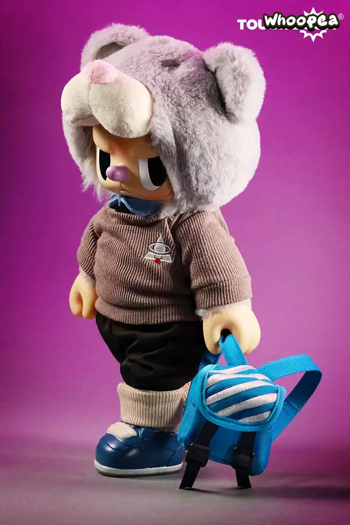 REBEL BEAR 500% Series Vinyl Plush