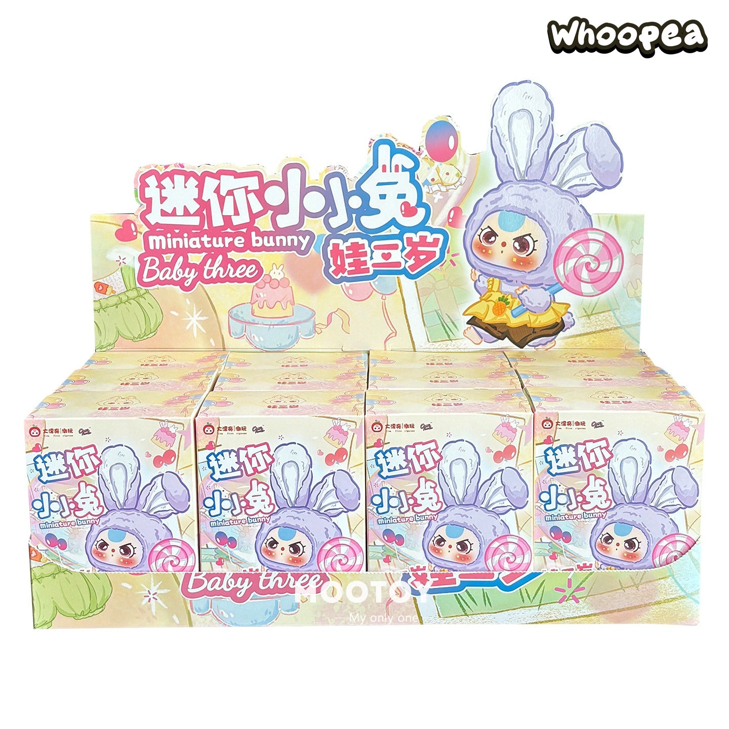 Baby Three The Miniature Bunny Series Plush Blind Box