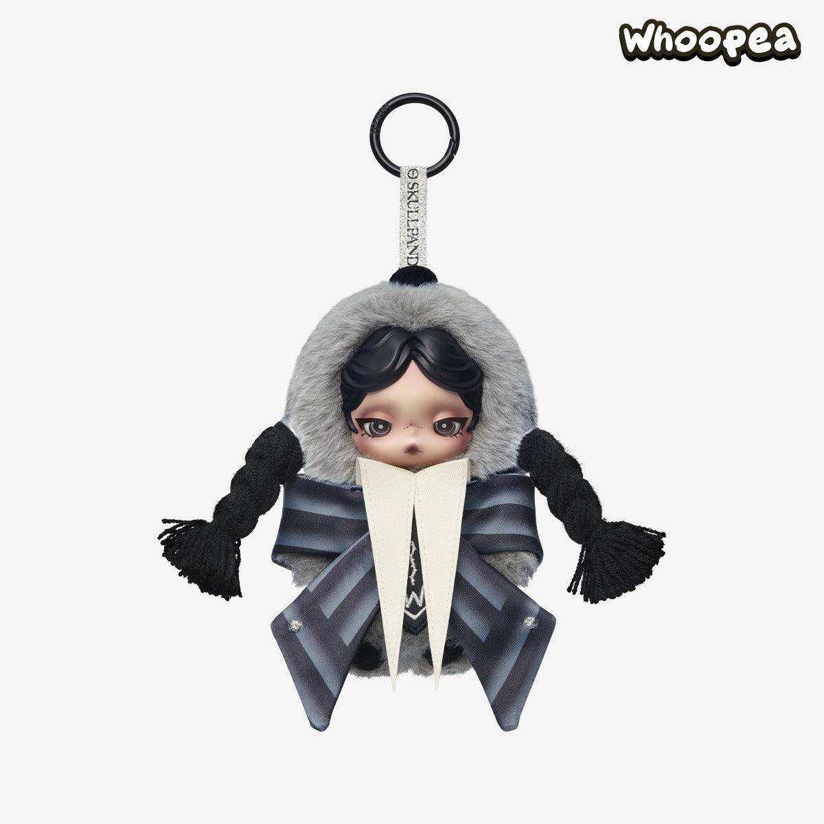 SKULLPANDA × Wednesday Plush (Nevermore Academy Uniform Version) (PRE-ORDER)