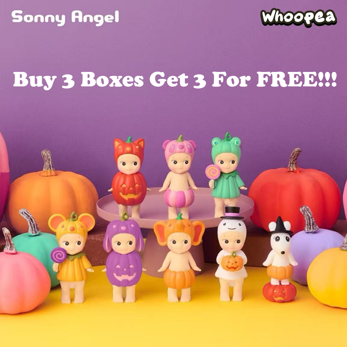 Sonny Angel ハロウィンパンプキン　2点 Sonny Angel Limited Edition Pumpkin Patch - Fall Blind Box
