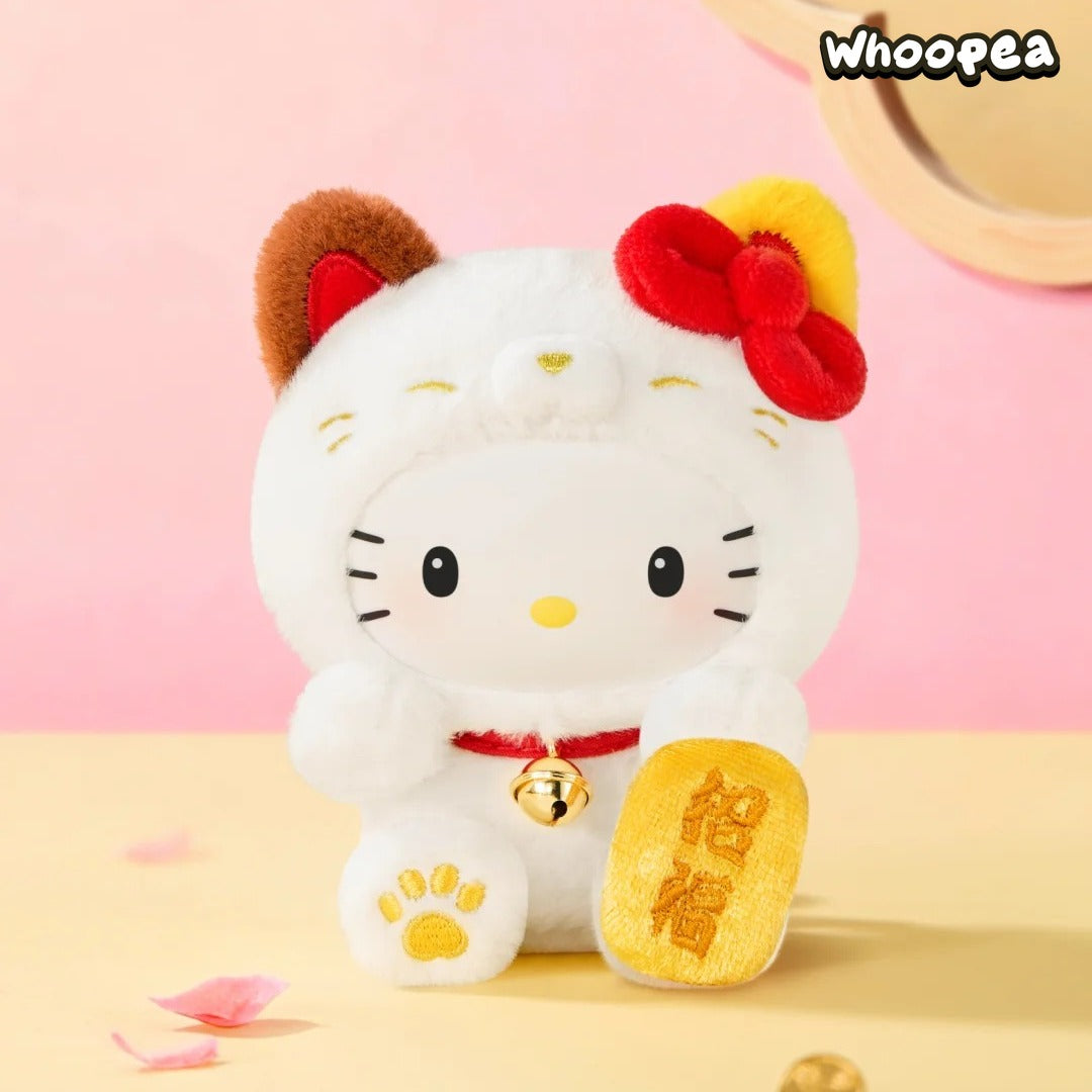 ◆ Happy Lucky SANRI0 Lucky Cat Series Plush Blind Box – WHOOPEA