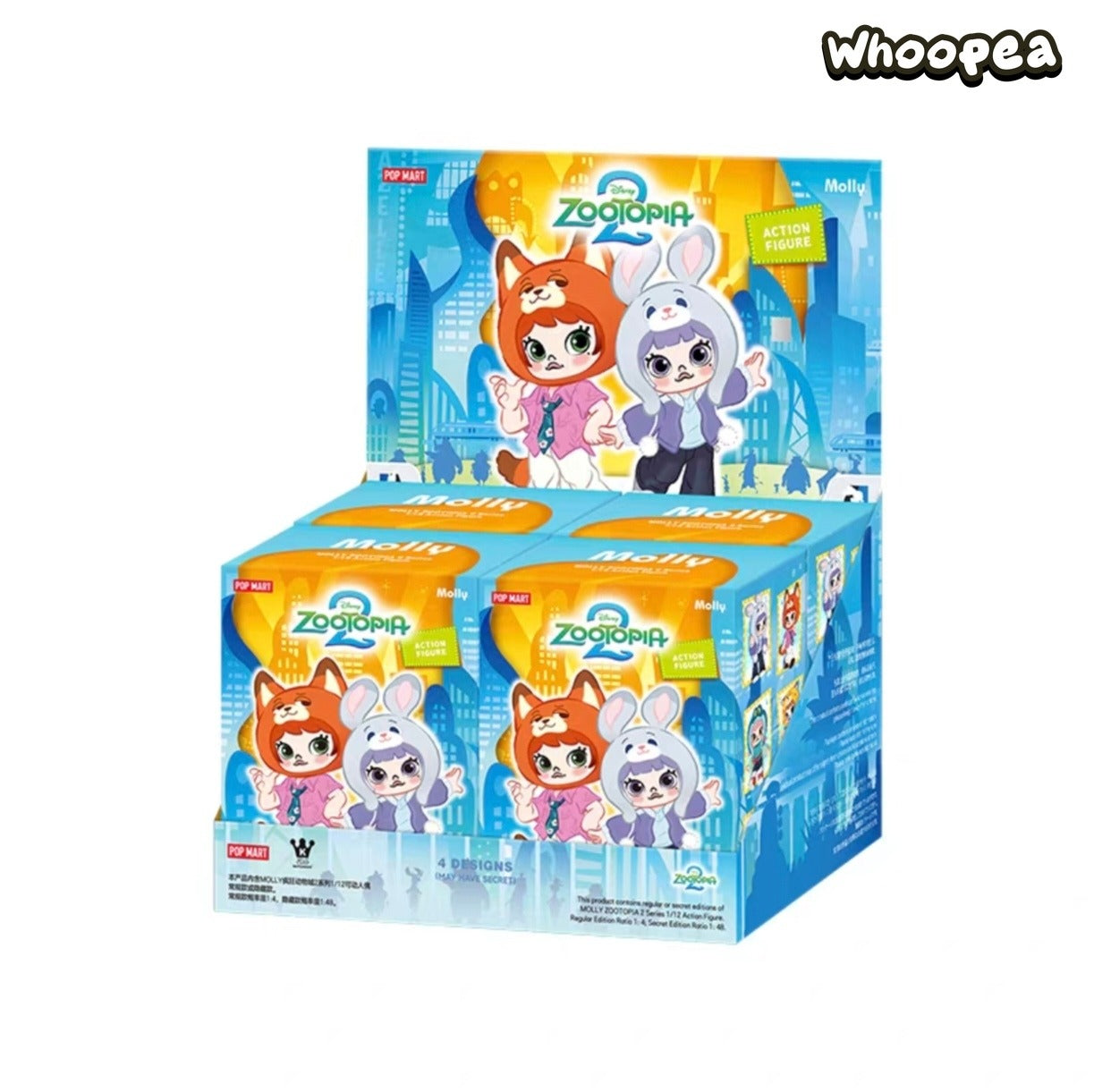 MOLLY Zootopia 2 Series 1/12 Action Figure, Blind Box (PRE-ORDER)