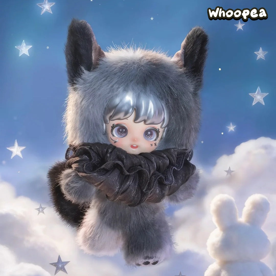 at.Mi　コレクターズベア（eins）深紫　アルパカ羊毛　33㎝ Miana Magical Elf Adventure Series Plush Blind Box – WHOOPEA