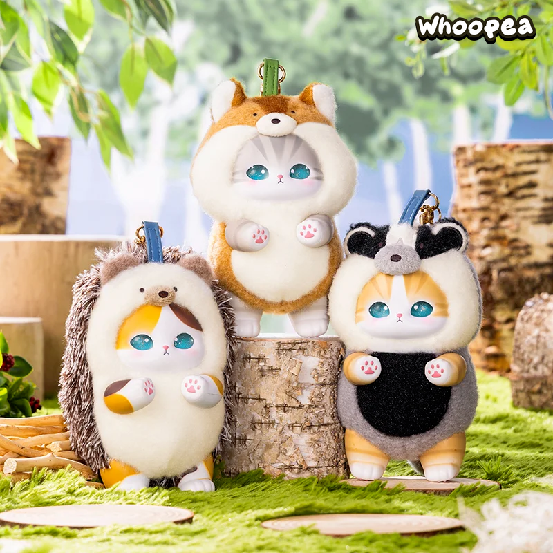 mofusand kiramekko 五種セット Mofusand Kiramekko Nordic Kittens Series Vinyl Plush Pendant Blind