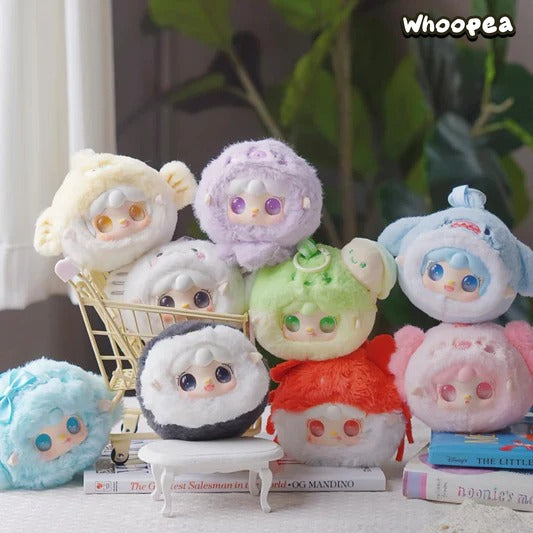 Yooki V7 Little Zoo Series-Phone Lanyard Plush Dolls, Blind Box