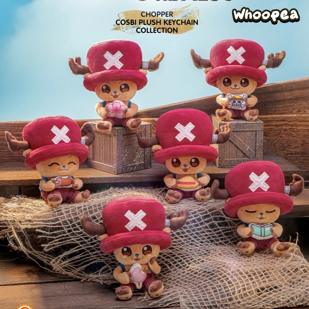 One Piece Chopper Series Plush Keychain Blind Box – WHOOPEA