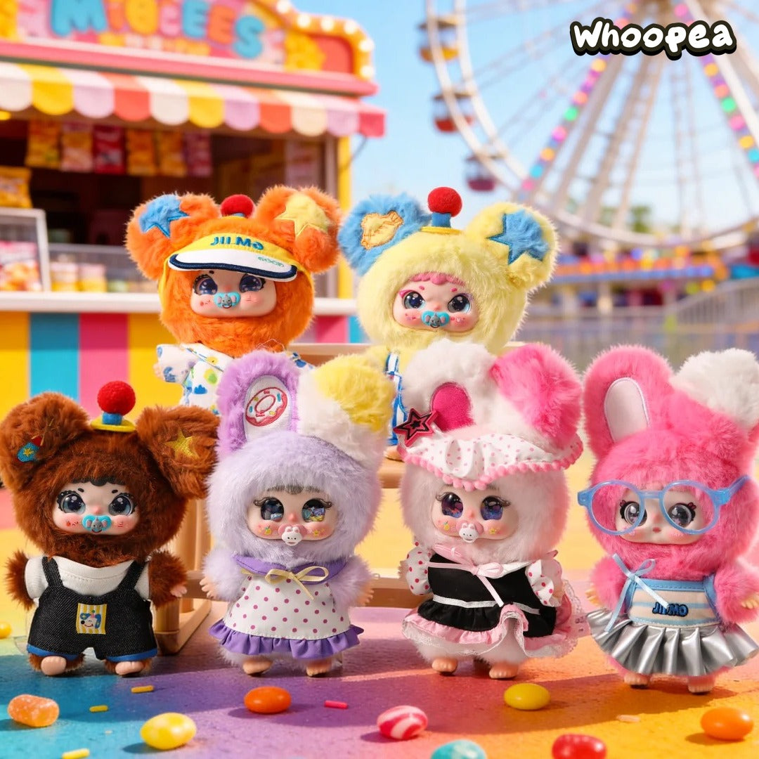 Jiimo Rolling Carnival Series 80% Plush Blind Box – WHOOPEA