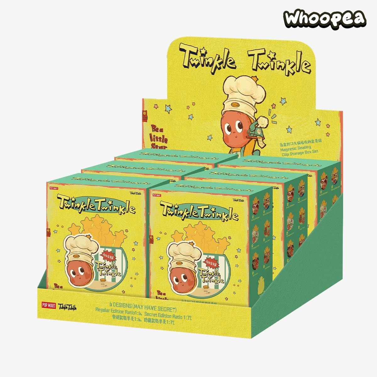 Twinkle Twinkle Be a Little Star Series-Magnetic Sealing Clip Storage Box Set