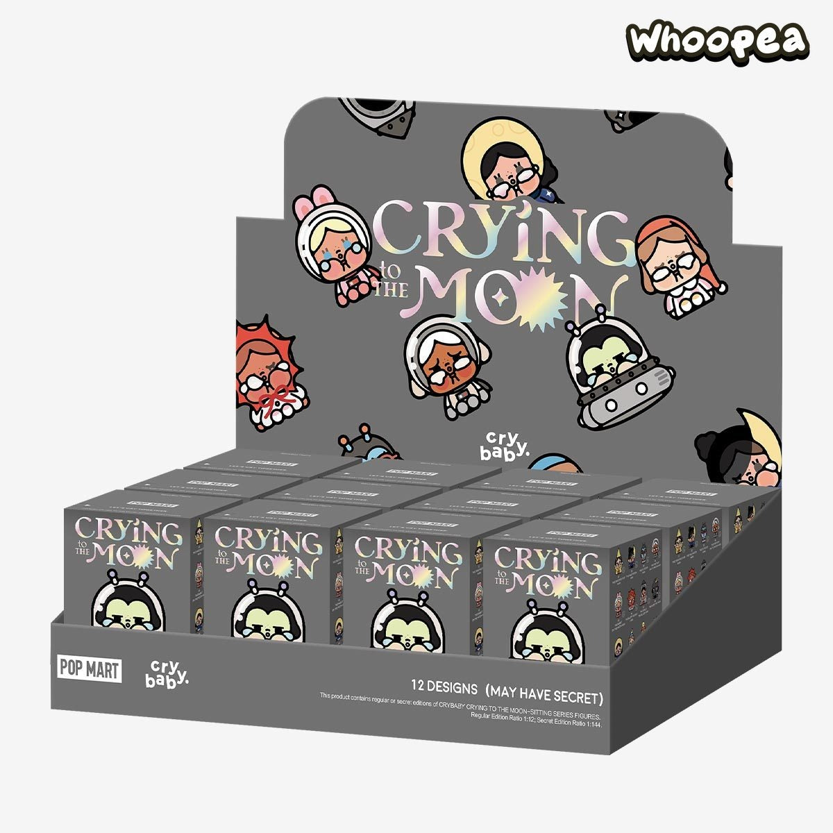 CRYBABY CRYING TO THE MOON-SITTING SERIES FIGURES BLIND BOX (PRE-ORDER)