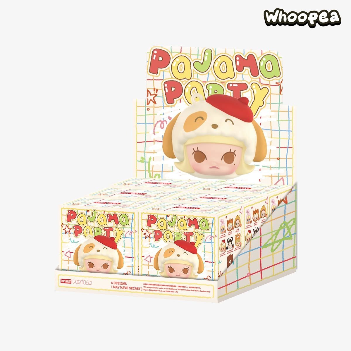 POP BEAN Pajama Party earphone bag, Blind Box