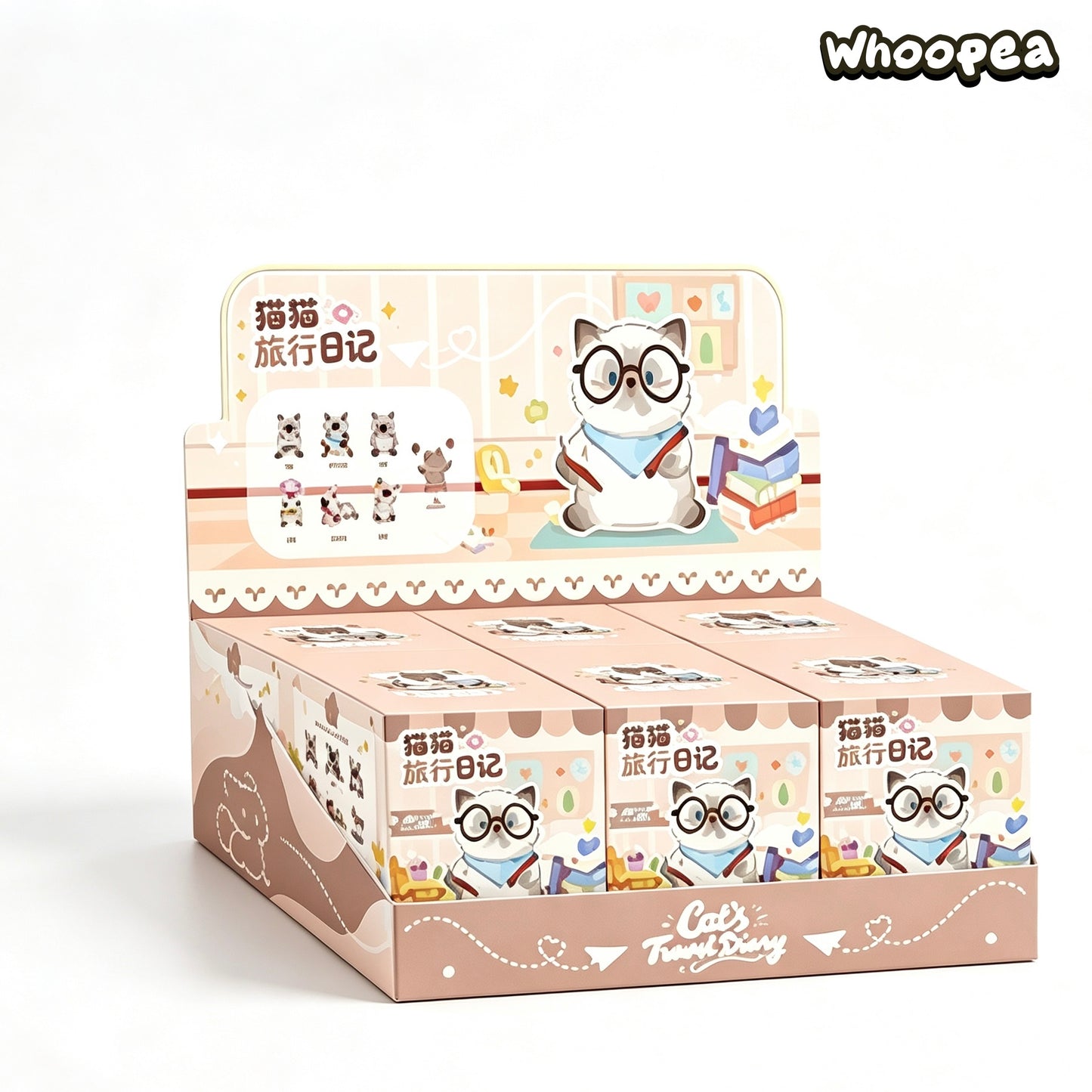 Cat's Travel Diary Series Mini Figure Blind Box