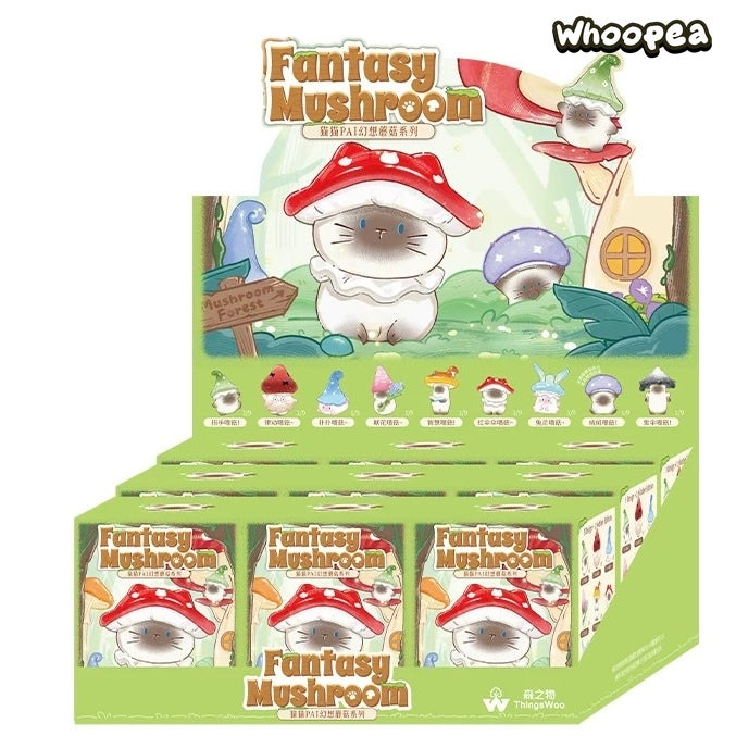 MaoMao PAI Fantasy Mushroom Series Mini Figure Blind Box