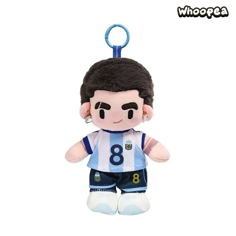 World Cup Messi Argentina National Team Series Plush Pendant