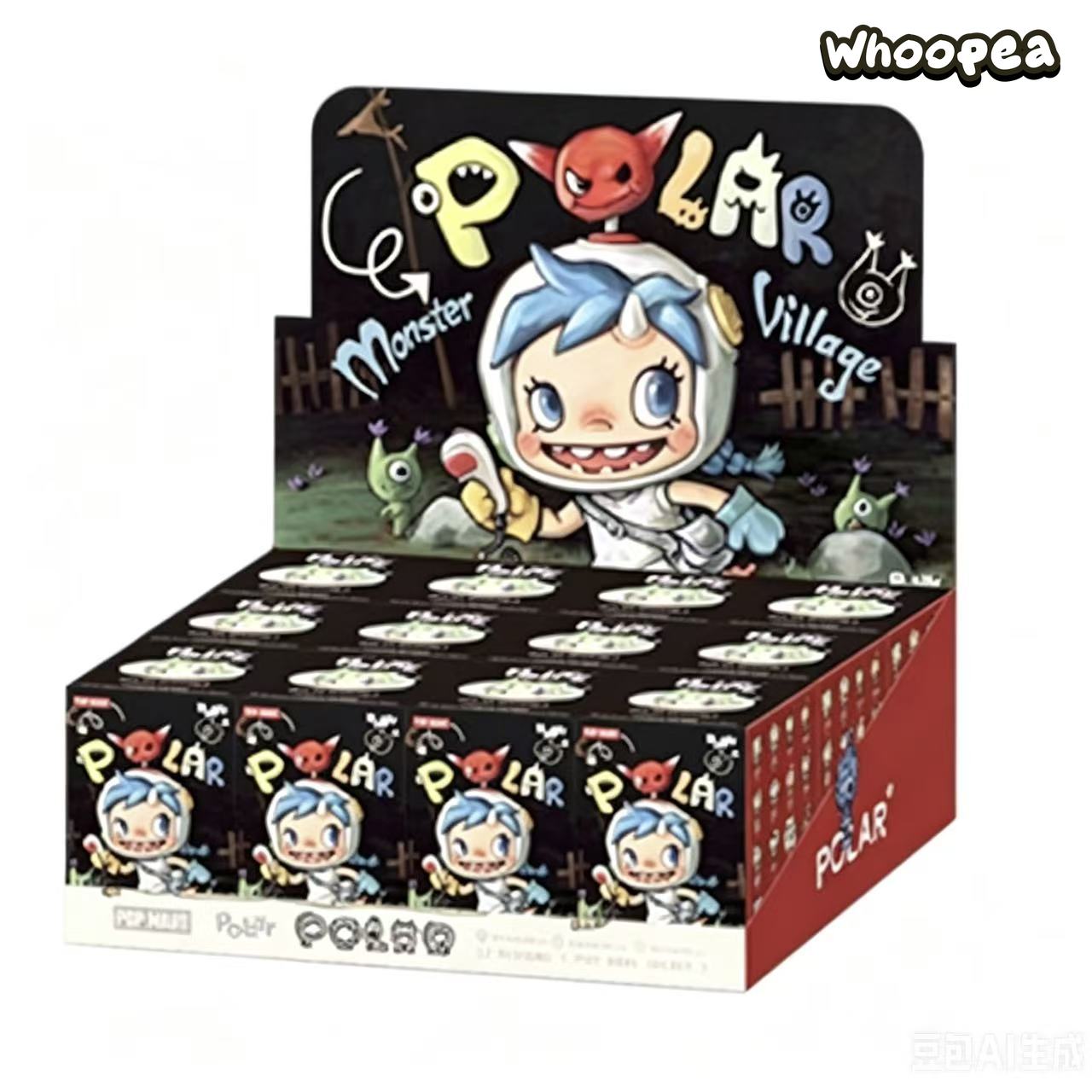 POP MART Polar V3 Monster Village Series Figure Blind Box