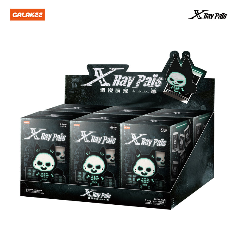 X-RAY PALS Glow in the Dark Series Plush Pendant Blind Box (PRE-ORDER)
