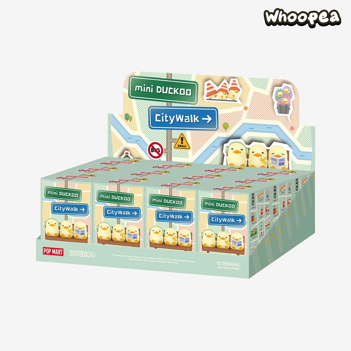 POP MART Mini DUCKOO Citywalk Series Figure Blind Box (PRE-ORDER)