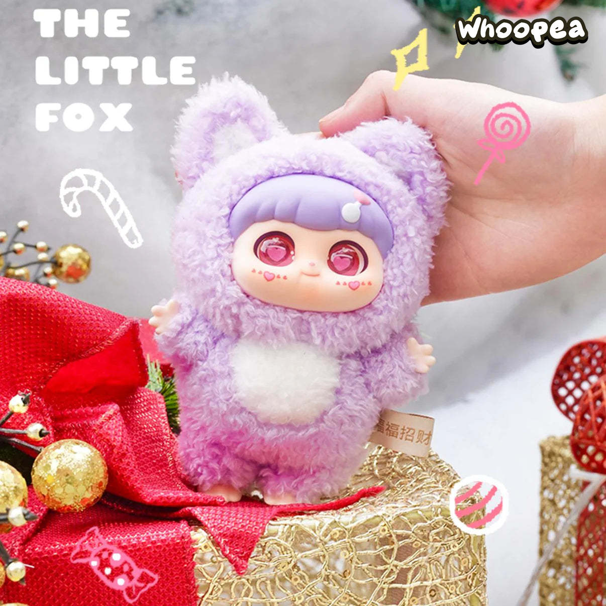 FuFu Zhao Cai Fox Series Plush Dolls, Blind Box