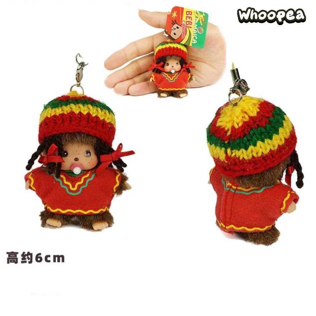 Monchichi Plush Pendant Dolls