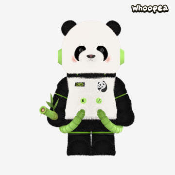 MEGA SPACE MOLLY 400% PANDA PVC Figure
