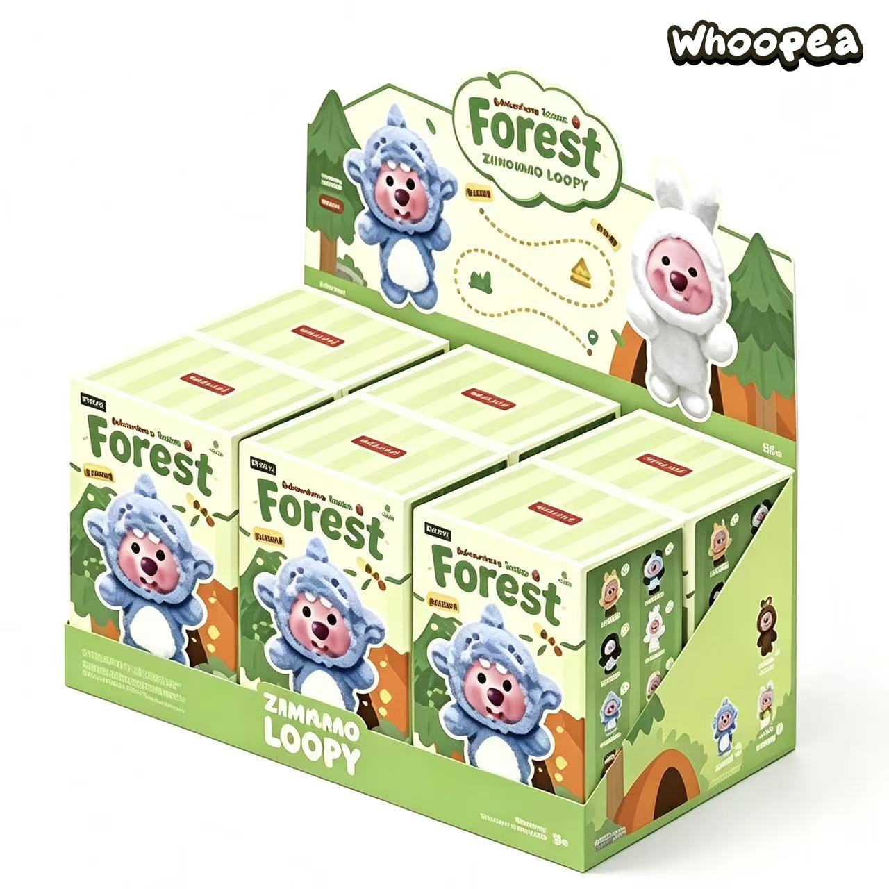 Zanmang Loopy Forest Adventure Team Series Plush Pendant Blind Box