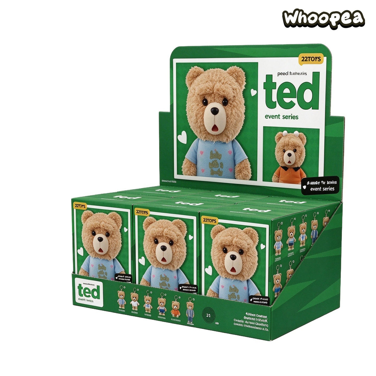 Ted Bear Event Series Plush Pendant Blind Box (PRE-ORDER)