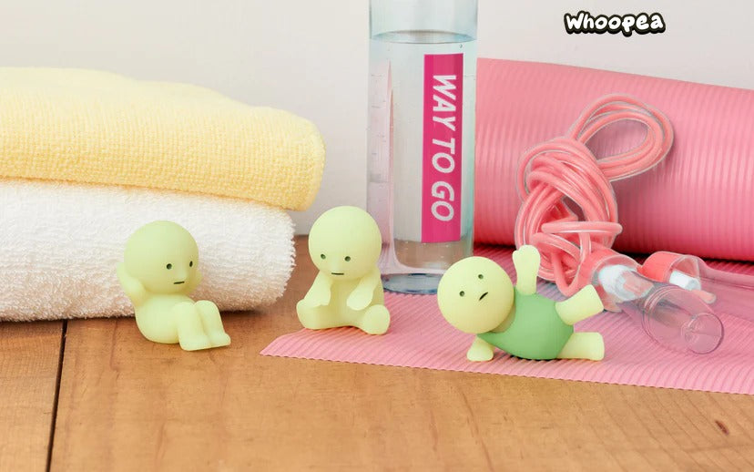 Smiski Exercising Series Figures, Blind Box