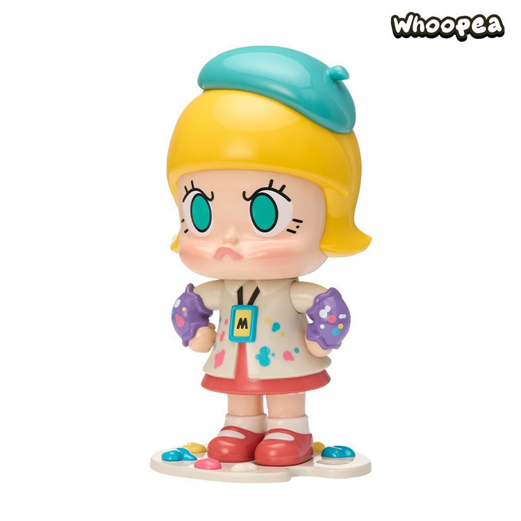POP MART Angry Molly 20th Anniversary Series Little Painter Figure