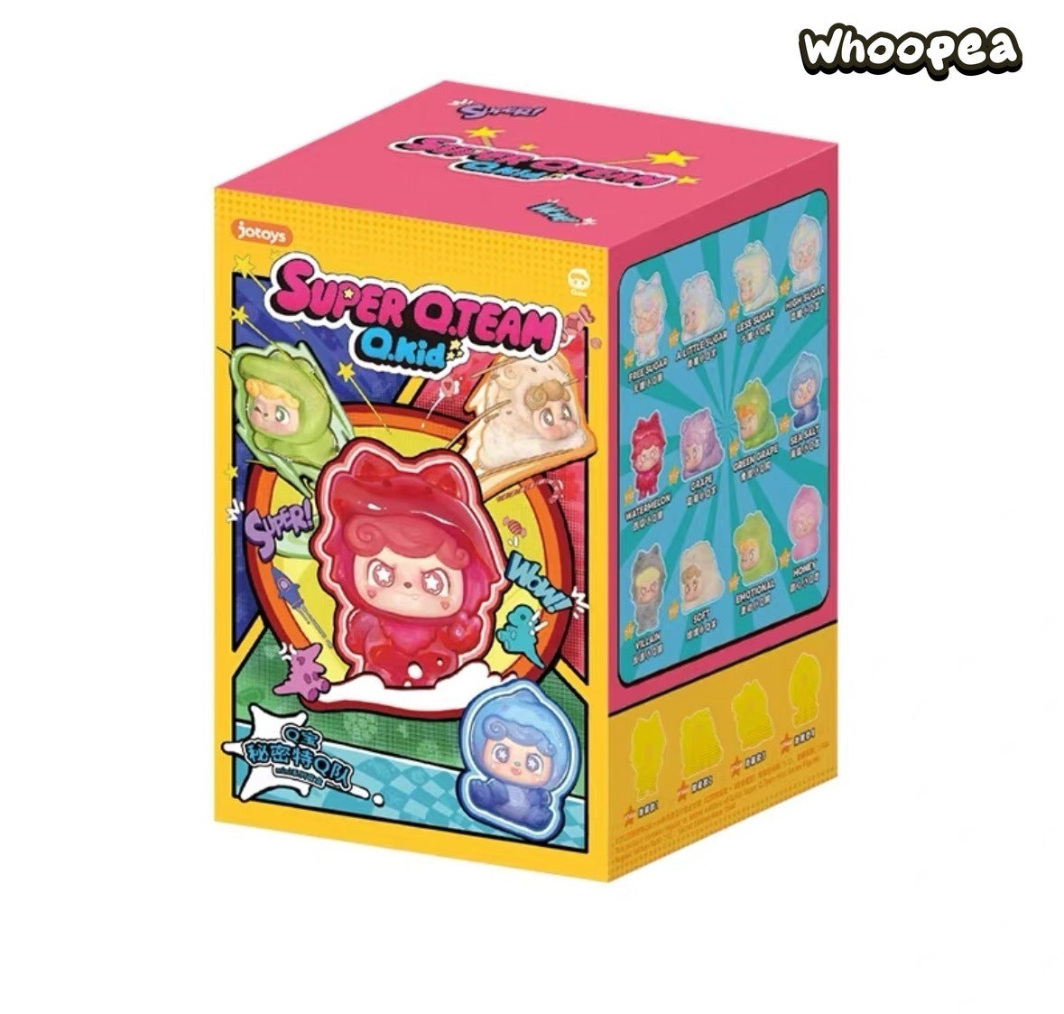 Q.Kid Super Q.Team Mini Series Figures, Blind Box