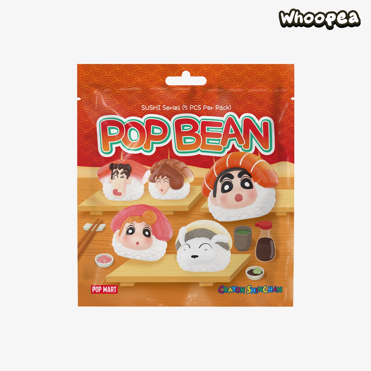 POP BEAN SUSHI Series Mini Figures, Blind Bag