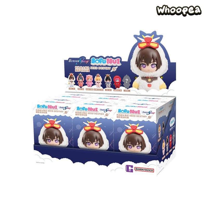 SofuNui Mobile Suit Gundam SEED DESTINY Series Vinyl Plush Pendant Blind Box