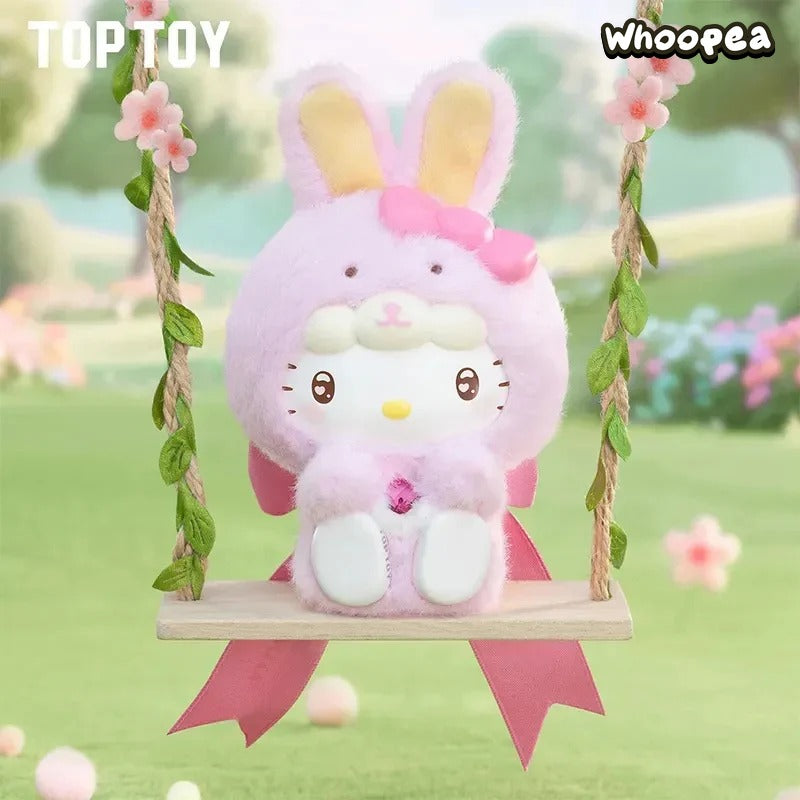 SANRl0 Characters Diamond Bunny Baby Series Plush Blind Box